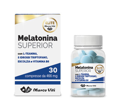 MELATONINA SUPERIOR 30 COMPRESSE - Farmacia De Pasquale