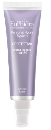 EUPHIDRA PERSONAL HYDRA SYSTEM PROTETTIVA CREMA LEGGERA SPF 20 50 ML - Farmacia De Pasquale