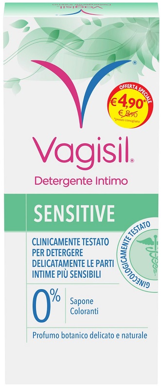 VAGISIL DETERGENTE SENSITIVE 250 ML - Farmacia De Pasquale