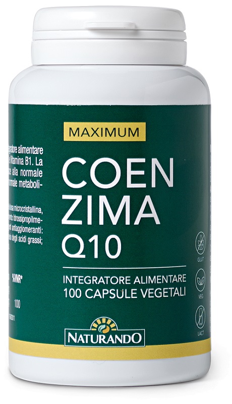 MAXIMUM COENZIMA Q10 100 CAPSULE - Farmacia De Pasquale