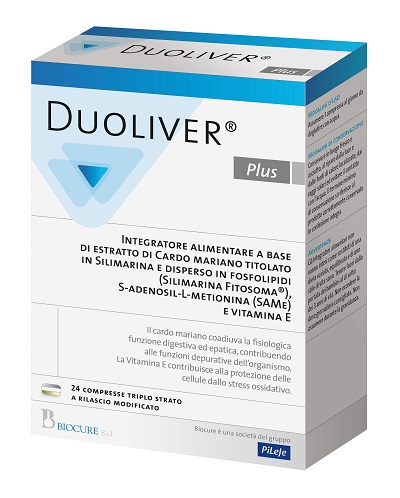 DUOLIVER PLUS 24 COMPRESSE - Farmacia De Pasquale