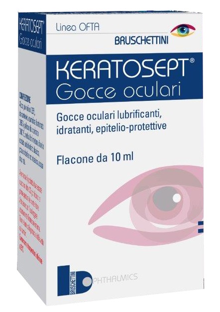GOCCE OCULARI KERATOSEPT 10 ML - Farmacia De Pasquale