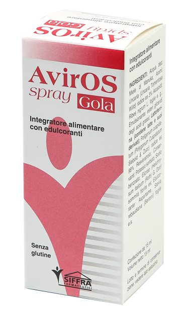 AVIROS SPRAY GOLA 15 ML - Farmacia De Pasquale