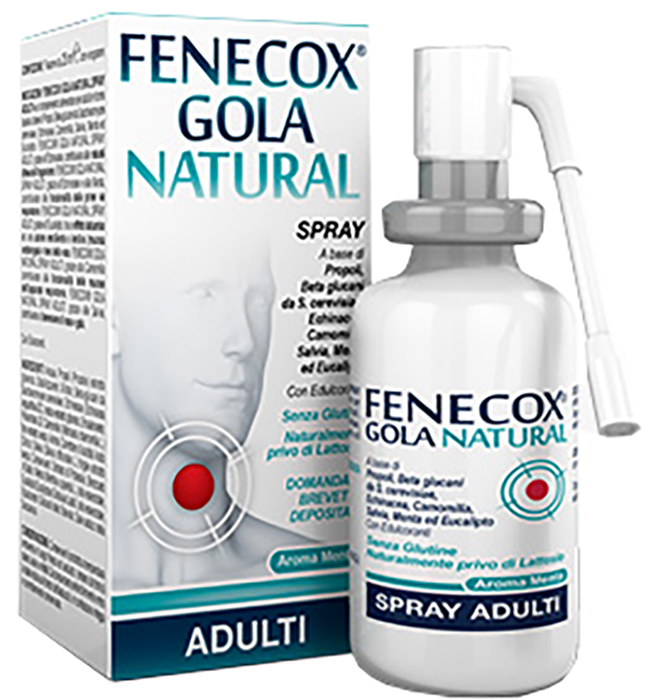 FENECOX GOLA NATURAL SPRAY ADULTI 25 ML - Farmacia De Pasquale