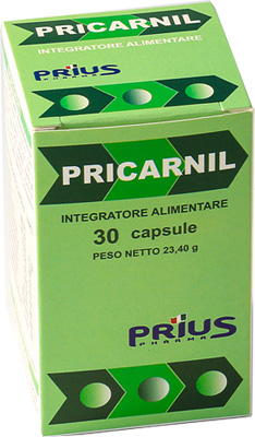 PRICARNIL 60 CAPSULE - Farmacia De Pasquale
