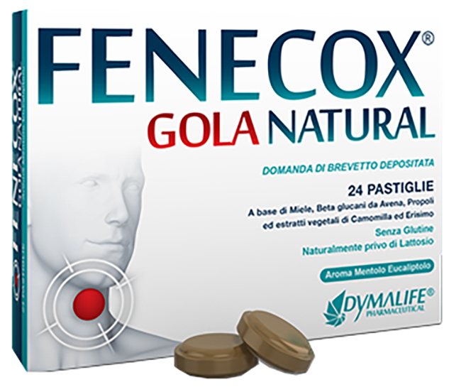 FENECOX GOLA NATURAL MENTOLO EUCALIPTO 36 PASTIGLIE - Farmacia De Pasquale