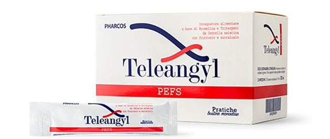TELEANGYL PEFS PHARCOS 30 STICKPACK 10 ML - Farmacia De Pasquale