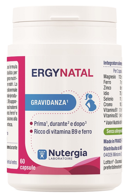 ERGYNATAL 60 CAPSULE DA 450 MG - Farmacia De Pasquale