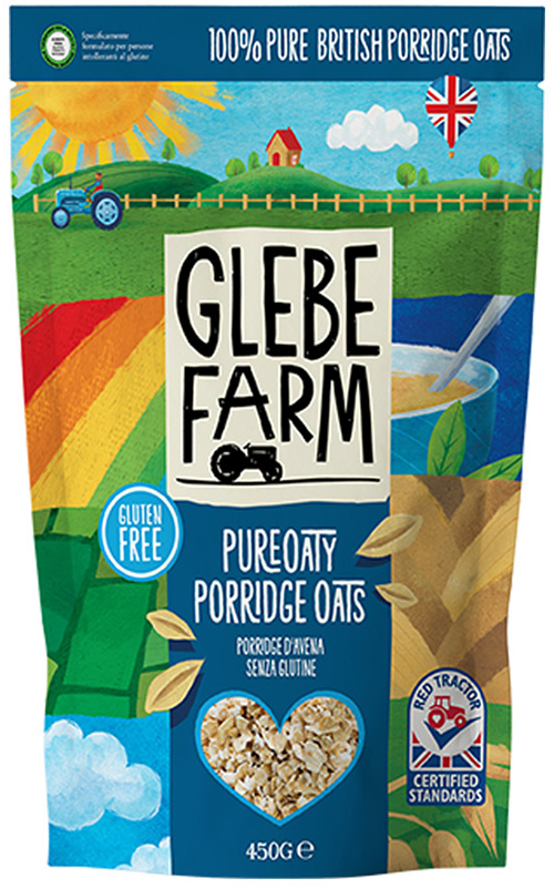GLEBE FARM PORRIDGE AVENA 450 G - Farmacia De Pasquale