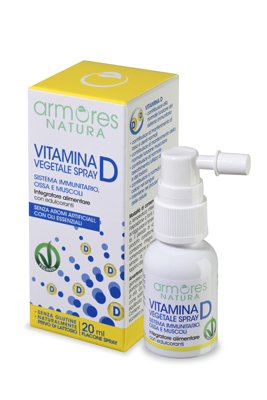 ARMORES NATURA VITAMINA D VEGETALE SPRAY 20 ML - Farmacia De Pasquale