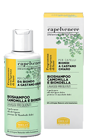 CAPELVENERE BIOSHAMPOO CAMOMILLA E BIONDELLA 200 ML - Farmacia De Pasquale