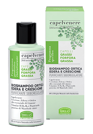 CAPELVENERE BIOSHAMPOO ORTICA EDERA E CRESCIONE 200 ML - Farmacia De Pasquale