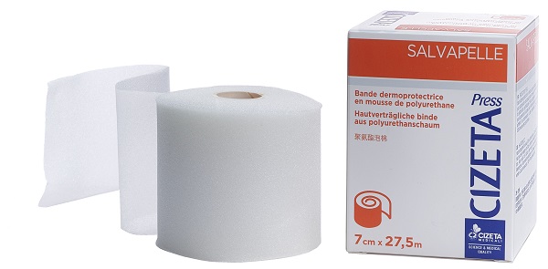 CIZETA PRESS SALVAPELLE SCHIUMA DI POLIURETANO SPESSORE 0,8MM M 27,5X7 CM - Farmacia De Pasquale