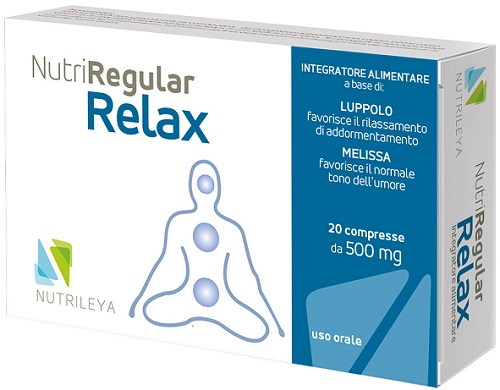 NUTRIREGULAR RELAX 20 COMPRESSE - Farmacia De Pasquale
