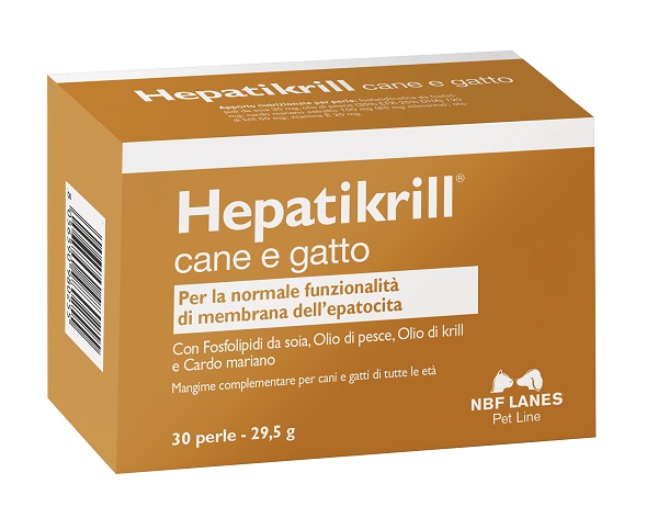 HEPATIKRILL CANI E GATTI BLISTER 30 PERLE - Farmacia De Pasquale