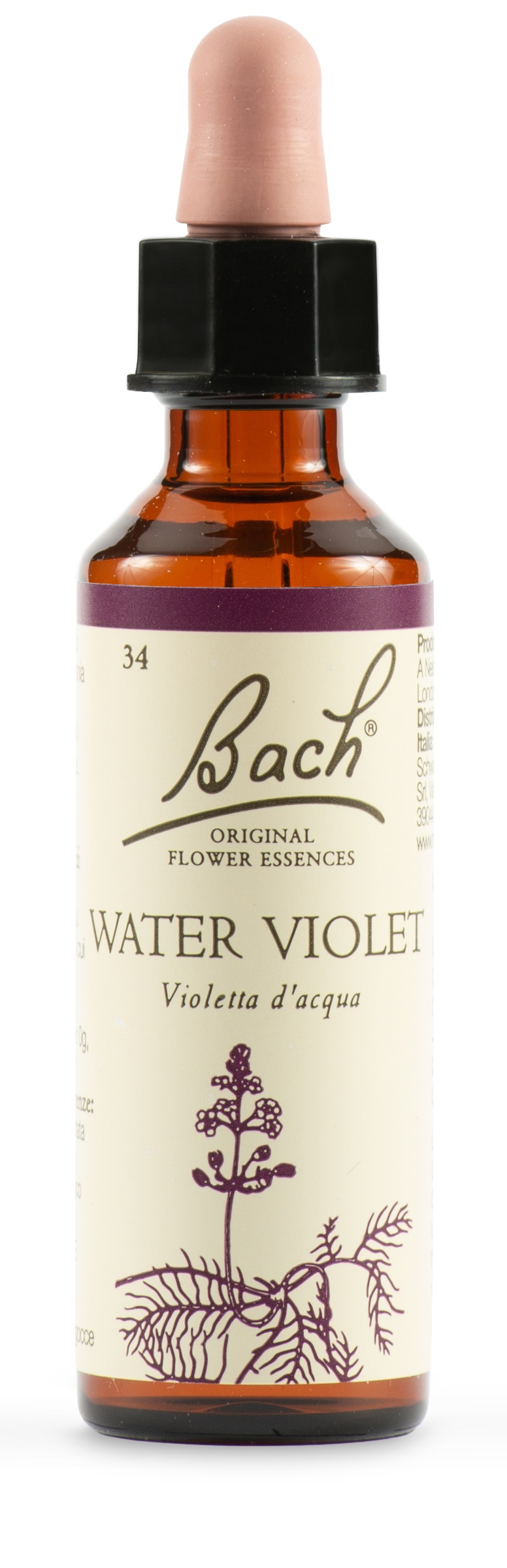 WATER VIOL BACH ORIG 20 ML - Farmacia De Pasquale