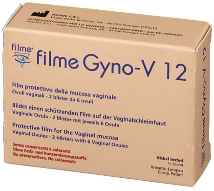 FILME GYNO V12 12 OVULI - Farmacia De Pasquale