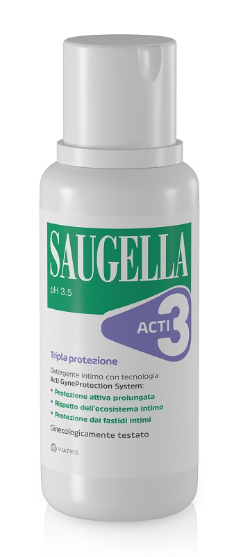 SAUGELLA ACTI3 DETERGENTE INTIMO 250 ML - Farmacia De Pasquale