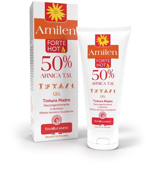 ARNILEN GEL ARNICA TM 50% FORTE HOT 100 ML - Farmacia De Pasquale