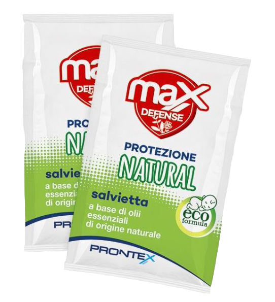 PRONTEX MAX DEFENSE SALVIETTINE NATURAL 6 PEZZI - Farmacia De Pasquale