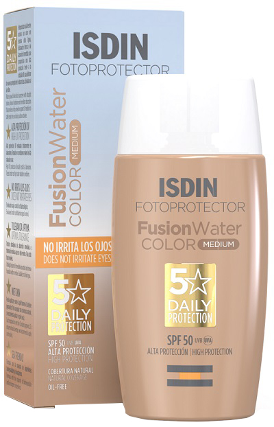 FOTOPROTECTOR FUSION WATER COLOR MEDIUM 50 ML - Farmacia De Pasquale