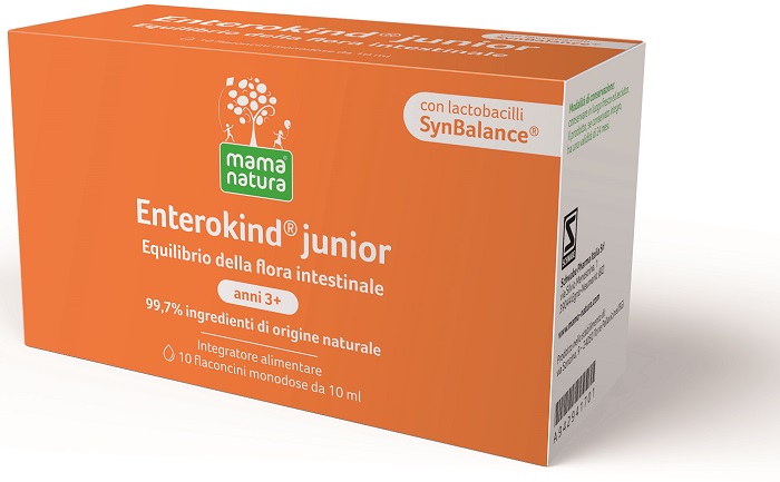 MAMA NATURA ENTEROKIND JUNIOR 10 FLACONCINI 10 ML - Farmacia De Pasquale