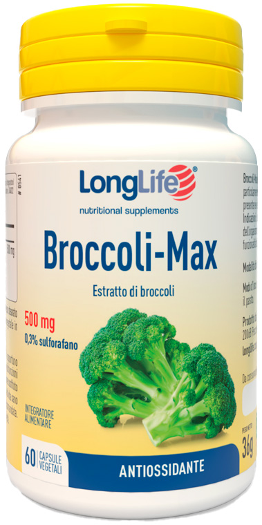 LONGLIFE BROCCOLI MAX 60 CAPSULE - Farmacia De Pasquale