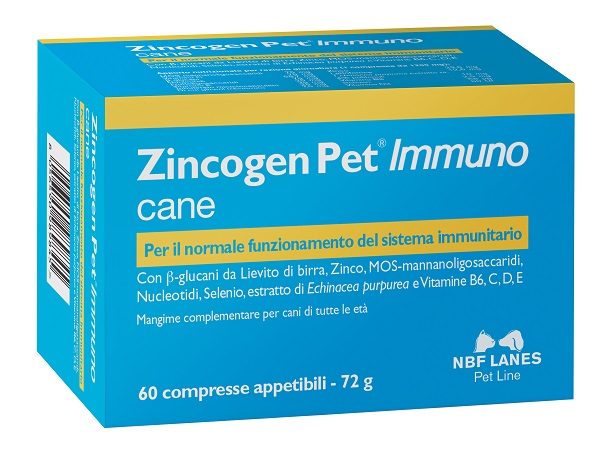 ZINCOGEN PET IMMUNO 60 COMPRESSE - Farmacia De Pasquale