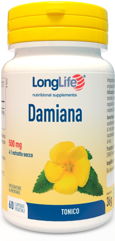 LONGLIFE DAMIANA 60 CAPSULE - Farmacia De Pasquale