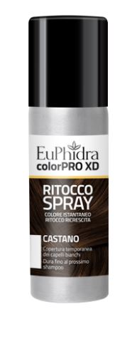EUPHIDRA COLORPRO XD TINTURA RITOCCO SPRAY CAPELLI CASTANO 75 ML - Farmacia De Pasquale