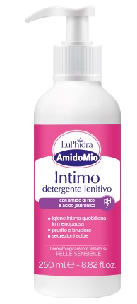 EUPHIDRA AMIDOMIO INTIMO DETERGENTE LENITIVO PH 7 250 ML - Farmacia De Pasquale