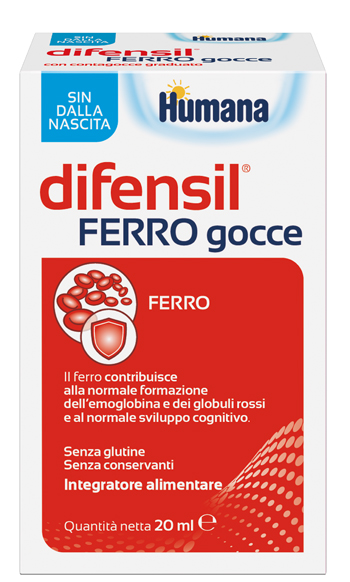 DIFENSIL FERRO GOCCE 20 ML - Farmacia De Pasquale