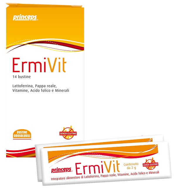 ERMIVIT 14 BUSTINE OROSOLUBILI - Farmacia De Pasquale