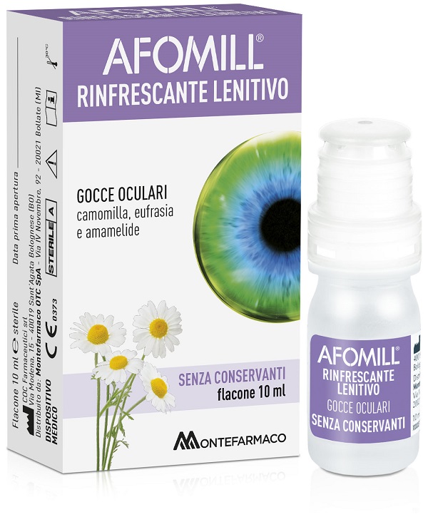 AFOMILL RINFRESCANTE SENZA CONSERVANTI 10 ML - Farmacia De Pasquale