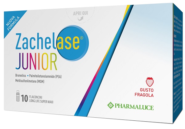 ZACHELASE JUNIOR 10 FLACONCINI DA 10 ML NUOVA FORMULA - Farmacia De Pasquale