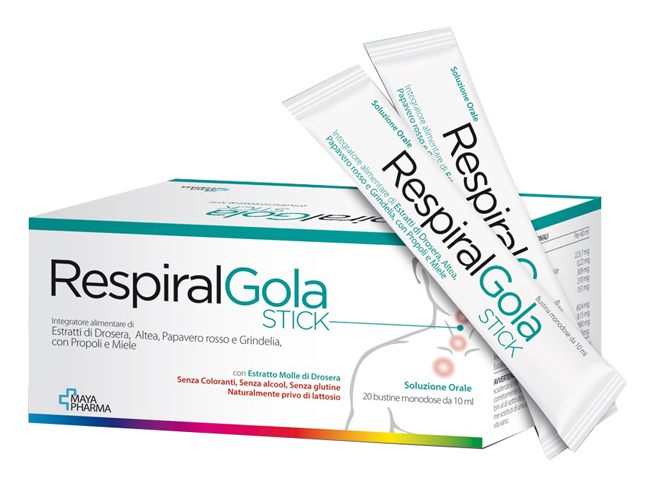 RESPIRAL GOLA 20 BUSTINE 10 ML - Farmacia De Pasquale