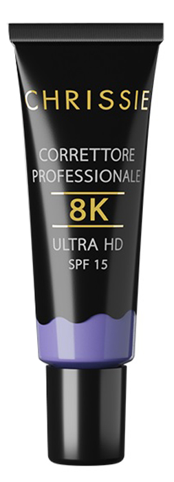 CHRISSIE 102 CORRETTORE PROFESSIONALE 8K ULTRA HD SPF 15 10 ML - Farmacia De Pasquale