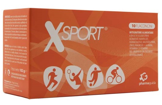 XSPORT 10 FLACONCINI 10 ML - Farmacia De Pasquale
