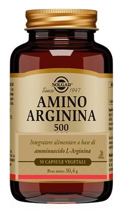 AMINO ARGININA 500 50 CAPSULE VEGETALI - Farmacia De Pasquale