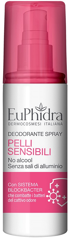 EUPHIDRA DEO SPRAY PELLI DELICATE 100 ML - Farmacia De Pasquale
