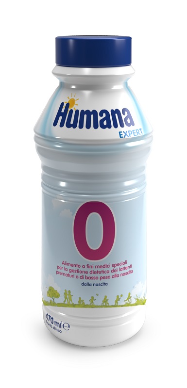 HUMANA 0 EXPERT 470 ML BOTTIGLIA - Farmacia De Pasquale