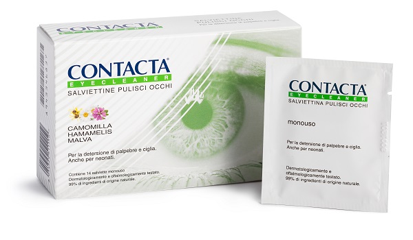 CONTACTA EYECLEANER 14 SALVIETTINE PULISCI OCCHI - Farmacia De Pasquale