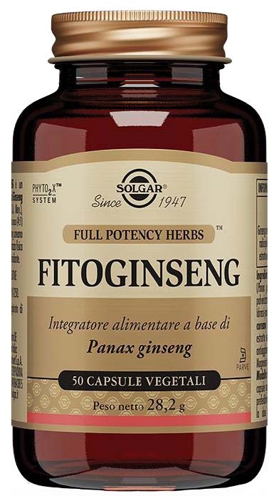 FITOGINSENG 50 CAPSULE VEGETALI - Farmacia De Pasquale