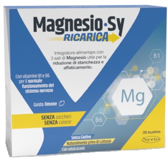 MAGNESIO SY RICARICA 20 BUSTINE - Farmacia De Pasquale