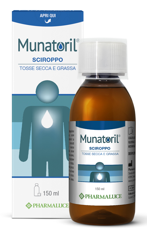 MUNATORIL SCIROPPO TOSSE SECCA E GRASSA 150 ML - Farmacia De Pasquale