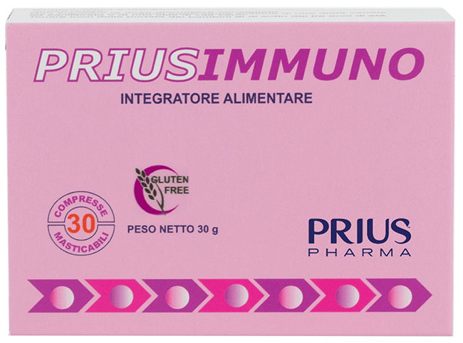 PRIUSIMMUNO 30 COMPRESSE MASTICABILI - Farmacia De Pasquale