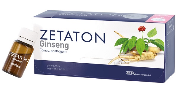 ZETATON GINSENG 12 FIALE X 10 ML - Farmacia De Pasquale