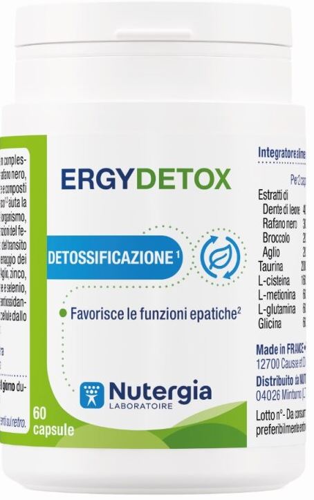 ERGYDETOX 60 CAPSULE - Farmacia De Pasquale