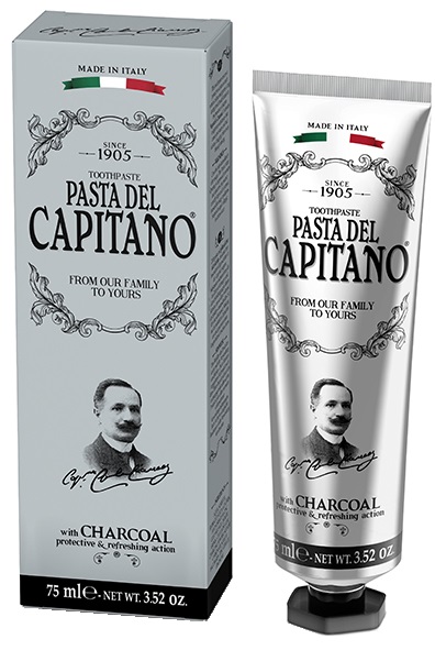 CAPITANO 1905 DENTIFRICIO CARBONE 75 ML - Farmacia De Pasquale