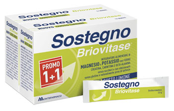 BRIOVITASE SOSTEGNO LIMONE BIPACK 24 BUSTE - Farmacia De Pasquale